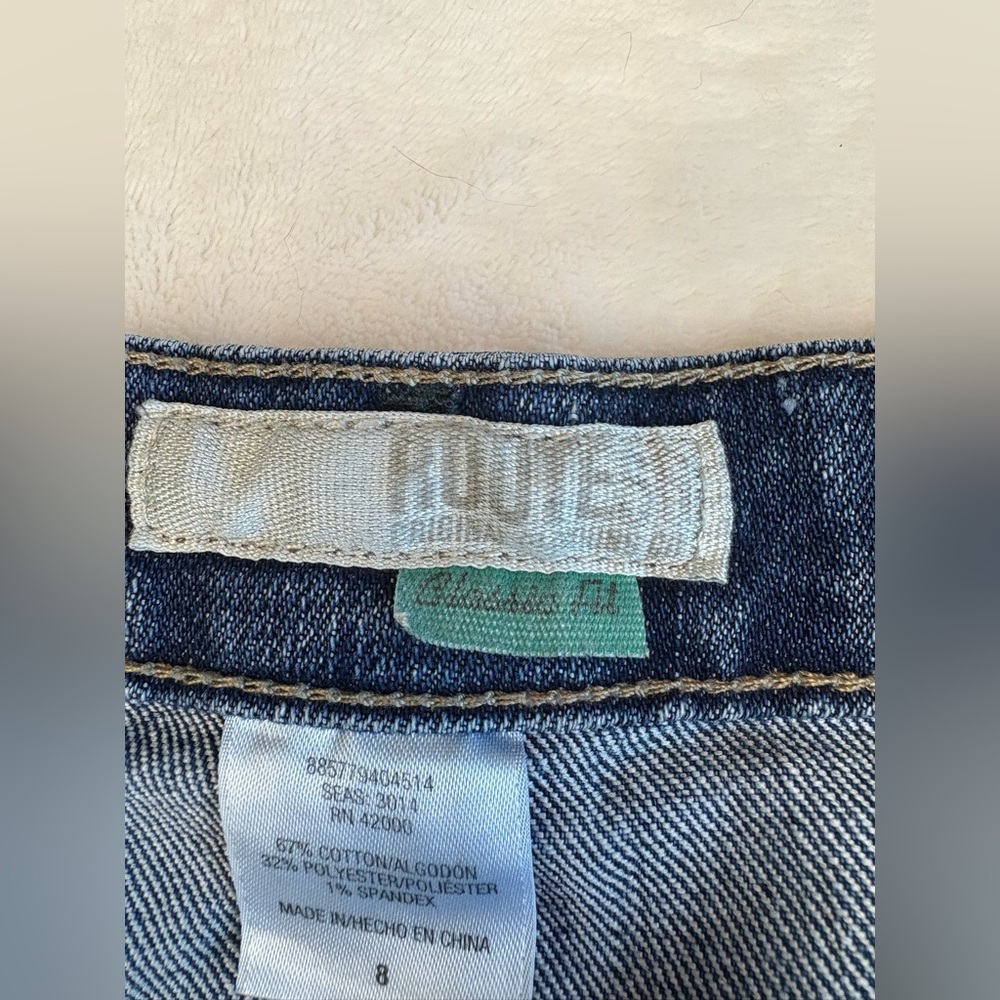 Route 66 Distressed Denim Women's Shorts - Size 8. - Picture 10 of 11